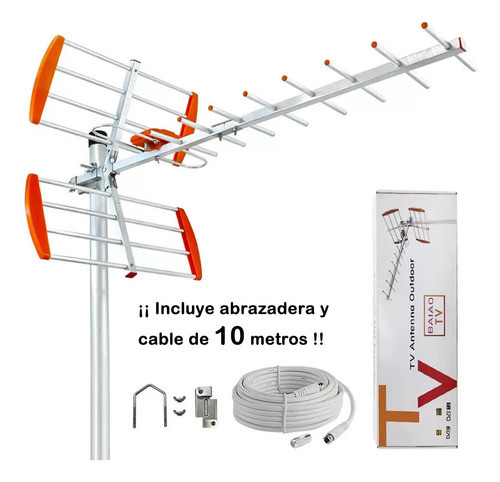 Antena Tv Digital Para Sintonizador Y Tv Digital 1