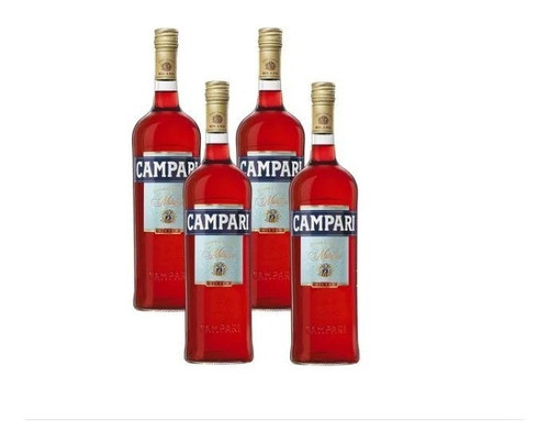 Campari - 4 Unidades 0