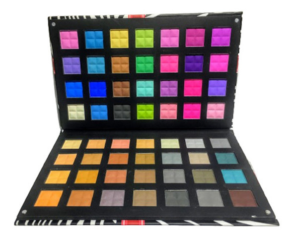 Set Maletin De Maquillaje Paleta Sombras Matte 56 Tonos 0
