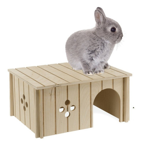 Refugio Madera Conejos Cobayos Ratas Avantgarden Large 0