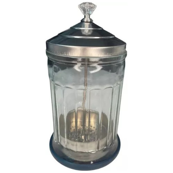 Jarra Desinfetante Tesouras Barbicide Vidro Pequena Cod 1742 0