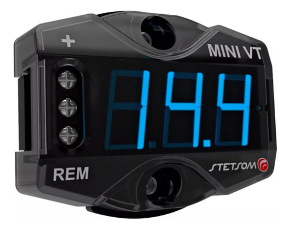 Mini Voltímetro Digital Compacto Som Automotivo Vt Stetsom 1