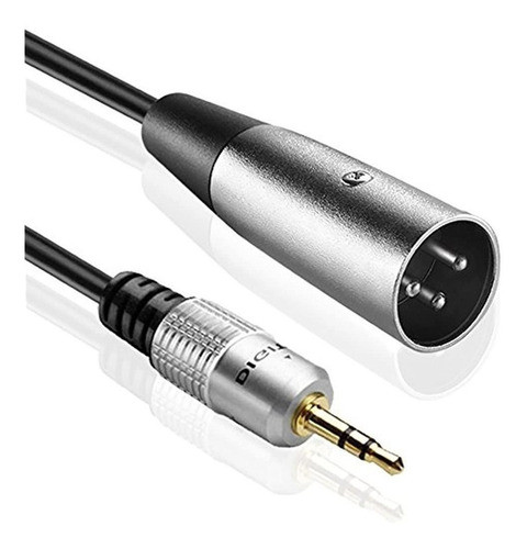 Tnp Premium 3,5 Mm (1/8 Pulgadas) Trs A Xlr Macho A Macho Ca 0