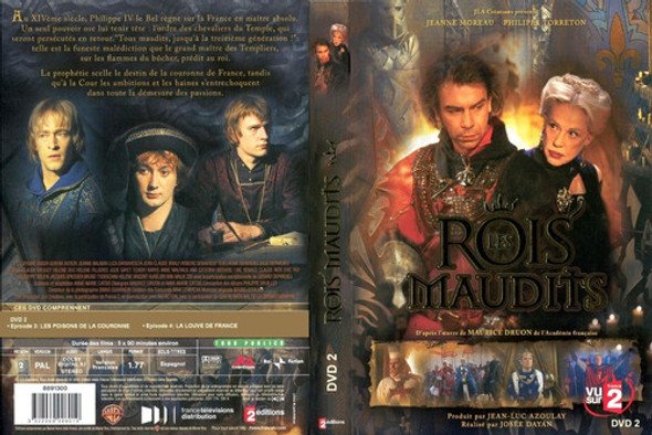 Los Reyes Malditos - Les Rois Maudits 3 Dvds 1