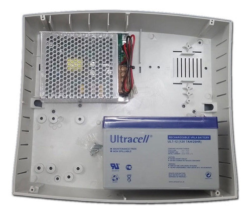 Kit Backup Ups Gabinete + Fuente Ups 12v4a + Batería 12v 0