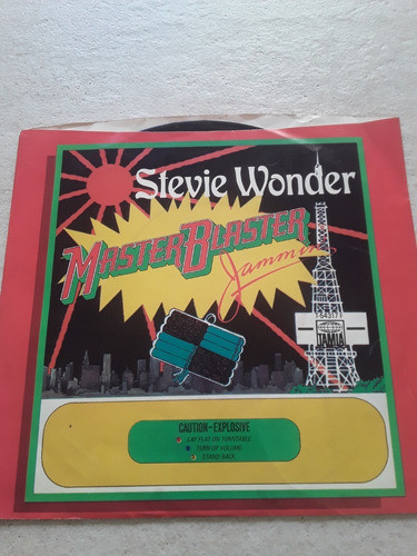 Stevie Wonder - Master Blaster Jamming - Single Vinilo Kktus 0