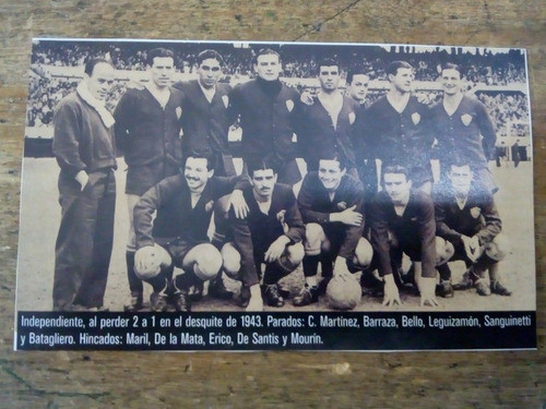 Recorte Independiente Año 1943 0