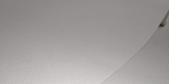 Empapelado Vinilico Aura 8601 Blanco Texturado Lavable 1