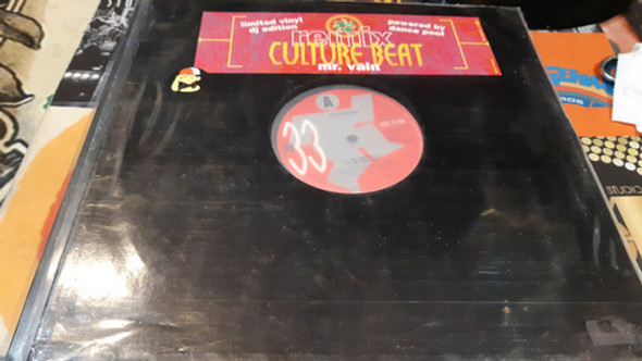 Culture Beat Mr Vain (remix) Vinilo Maxi Germany 1993 Rareza 0