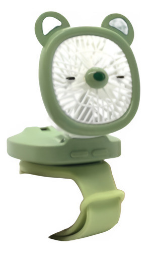 Ventilador Para La Muñeca Carga Por Usb, Ajustable. Verde 0