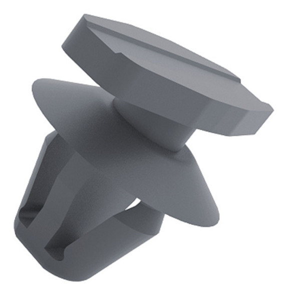 077.p0312 Clip Fijacion Burlete Puerta Universal Negro (x6) 0