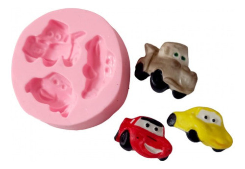 Molde De Silicone Filme Carros - Personagens 0