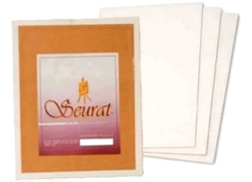 Carton Entelado Seurat 18x24 Cm X 3 Unidades 0
