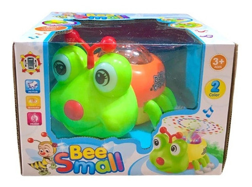 Juguete Abeja Con Luz 3 D  Sonidos Y Movimiento Bebe 0
