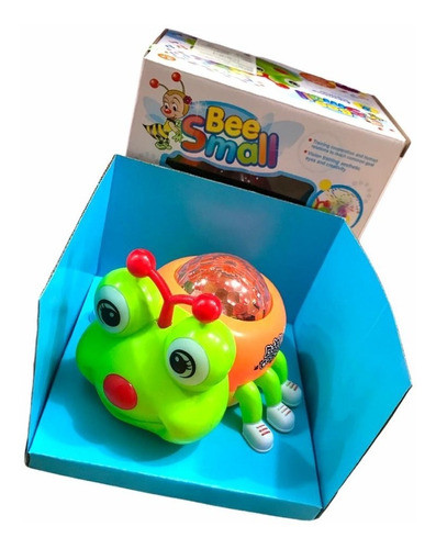Juguete Abeja Con Luz 3 D  Sonidos Y Movimiento Bebe 1