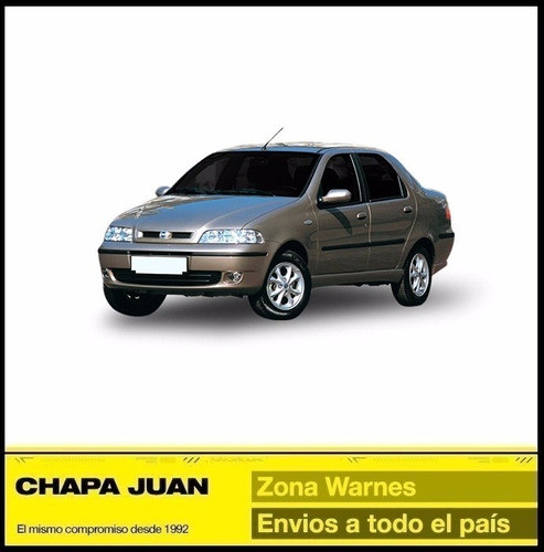 Panel Puerta Trasero Palio Siena 2001 2002 2003 2004 Izq 1