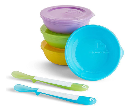 Munchkin Loveabowls 10 Piezas De Alimentacion Set 0