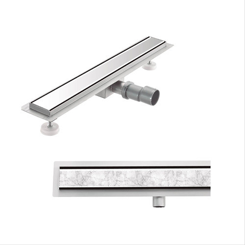 Desague Lineal Ideal 70cm Revestir/pleno Reversible Cod12030 0