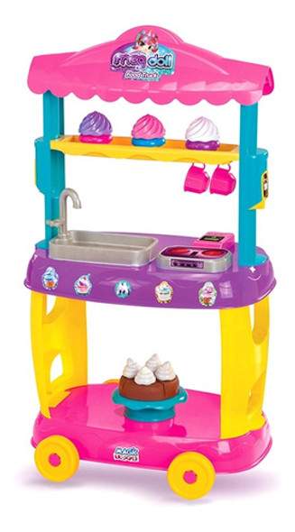 Food Truck Infantil C/ Acessórios Cupcakes - Magic Toys 0 Food Truck Infantil C/ Acessórios Cupcakes - Magic Toys 0