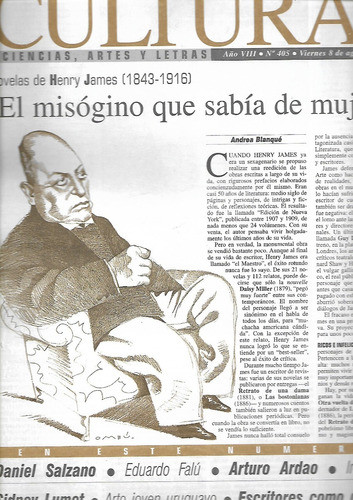 Henry James- El Misogino Que Sabia De Mujeres- Andre Blanque 0