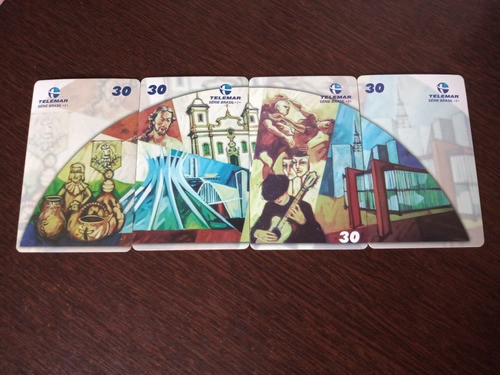 Cartões Telefonicos Série Brasil I 0
