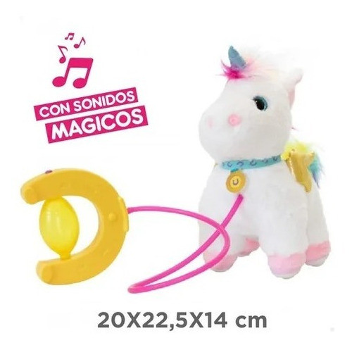 Peluche Unicornio Interactivo Sprint Lucky Con Sonido Ik0287 1