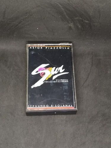 Cassette  Astor Piazzolla  Sur Banda De Sonido  Supercultura 0