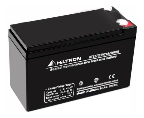 Bateria Para Alarma Vecinal Domiciliaria Comunitaria 12v 7a 0