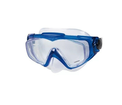 Mascara De Buceo Intex Silicona Aqua Pro Cristal Templado 0