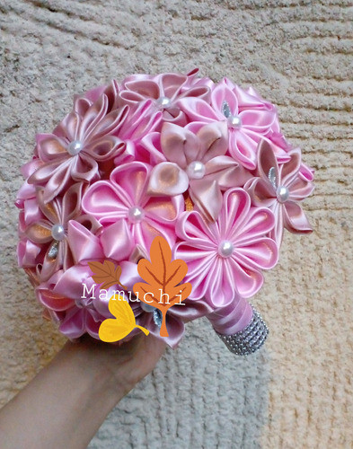 Ramo De Novia Quinceañera Boda Dama De Honor + Botoniers 1