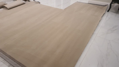 Alfombra De Lana Color Beige El Espartano Velour Plus 1