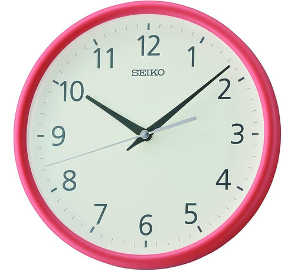 Reloj De Pared Seiko Heya De 8 Pulgadas, Naranja 0 Reloj De Pared Seiko Heya De 8 Pulgadas, Naranja 0