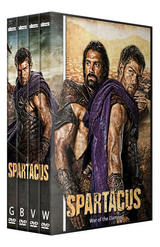 DVD Spartacus Complete Series Seasons 1/2/3/4 Pack