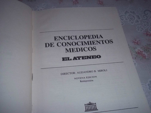 Enciclopedia De Conocimientos Medicos - Guia Familiar Miroli 1
