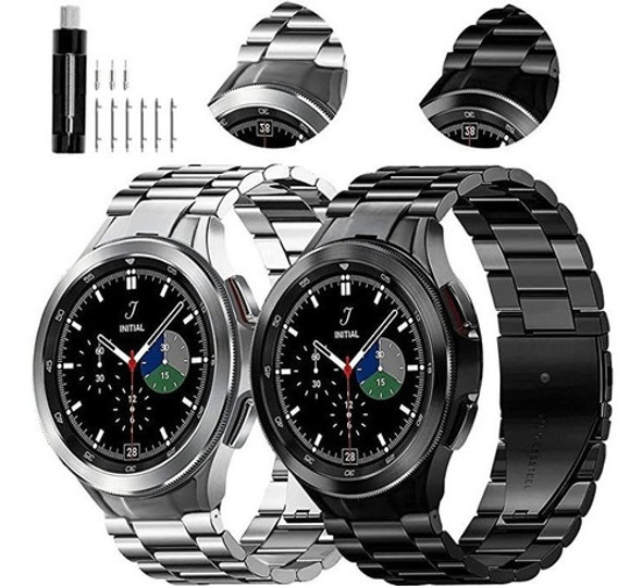 Mallas Metalicas Para  Samsung Galaxy Watch 5 Pro / Watch 4 0 Mallas Metalicas Para  Samsung Galaxy Watch 5 Pro / Watch 4 0