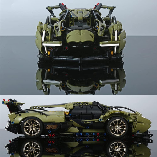 Mesiondy Sports Car Building Blocks Toys Kits Para Niños O A 0