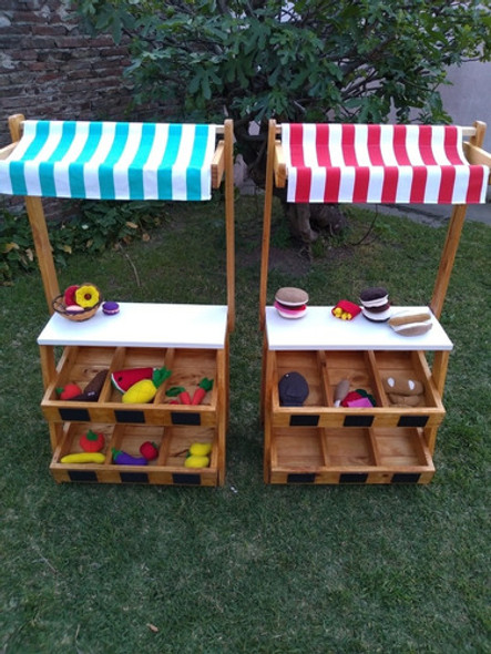 Mercadito De Madera 0