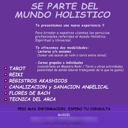 Tarot Reiki, Angeles, Se Parte Del Mundo Holistico 0