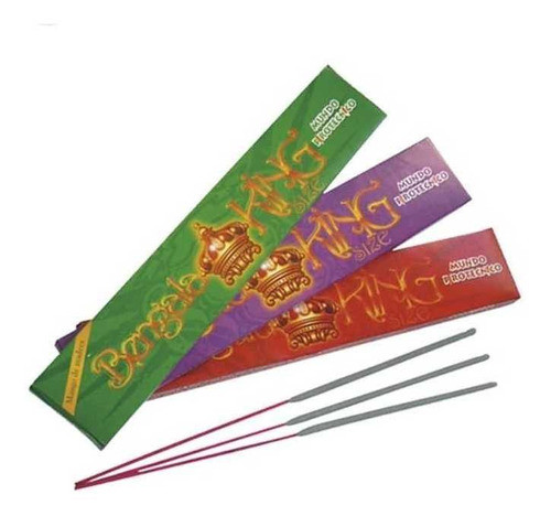 Bengala King Size 12 Paquetes C. 8 Unid Estrellitas Madera 0