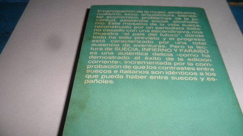 Libro Enrico Altavilla- Suecja, Infierno Y Paraíso 1