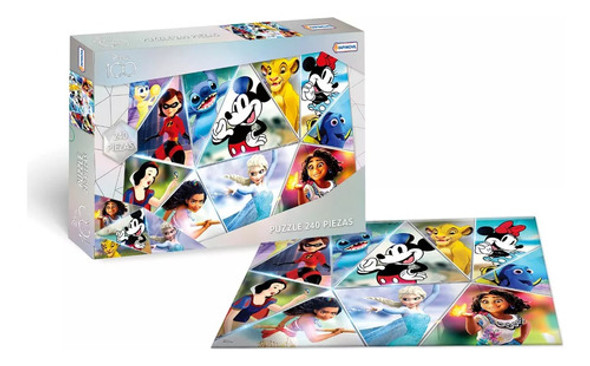 Puzzle 240 Pzas Disney 100 Rompecabezas Princesas Mickey 0 Puzzle 240 Pzas Disney 100 Rompecabezas Princesas Mickey 0