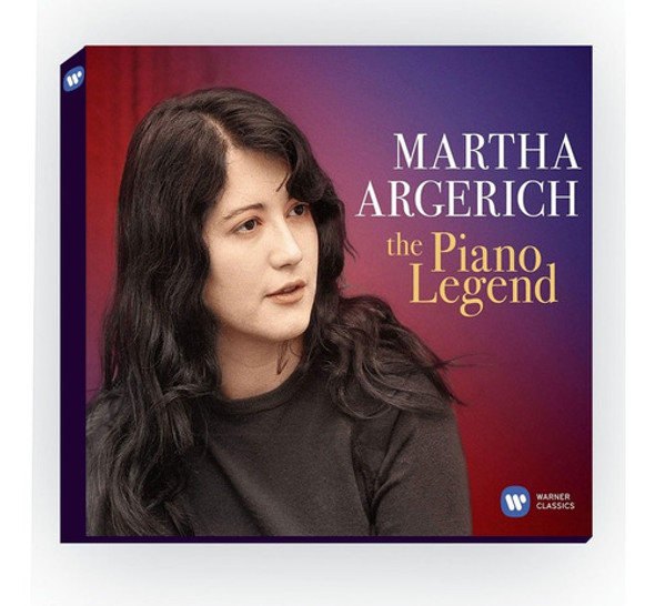 Matha Argerich The Piano Legend Cd Doble X2 Album Importado 0