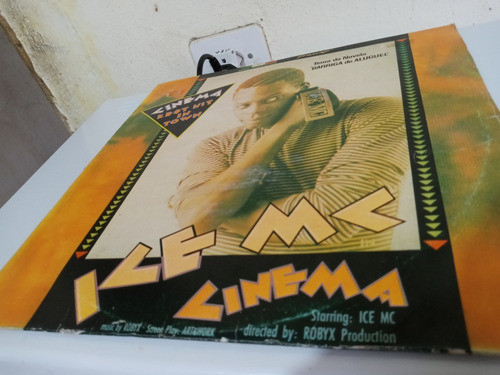 Lp Ice Mc Cinema - Best Hit In Town 1990-conservado 0