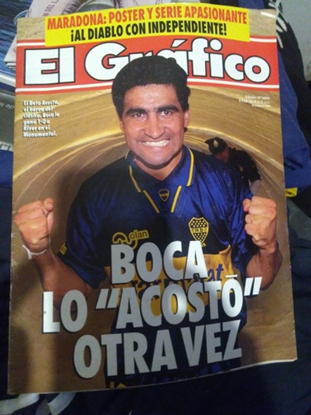 Revista El Gráfico Nº 3863 Año 1993 0