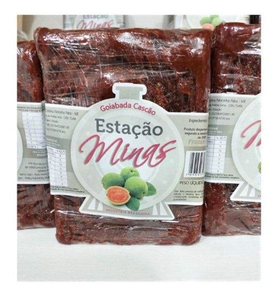 Goiabada Mineira Cascão Em Barra - 2kg 1 Goiabada Mineira Cascão Em Barra - 2kg 1