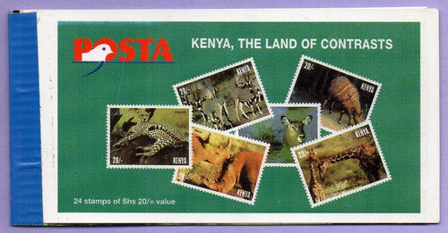 0452_carnet De Kenia N° Yvert 657 Al 662 0