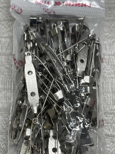 Base De Prendedor 32mm X Bolsa De 100 Unidades 0
