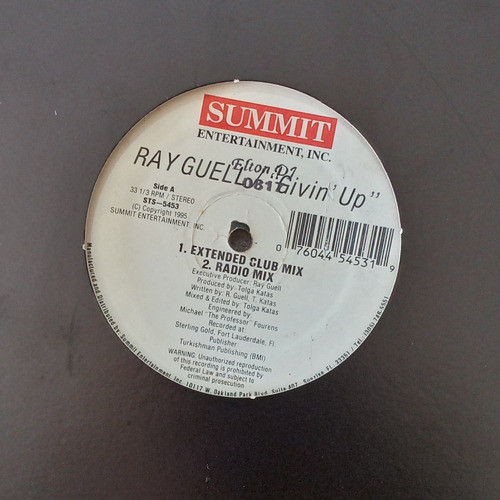Ray Guell-   Givin' Up   [ Frestyle Raro ]  Excelente 1