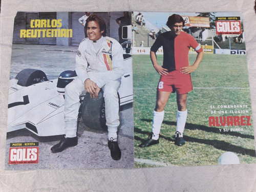 Poster Revista Goles - Carlos Morete River Reutteman Alvarez 1