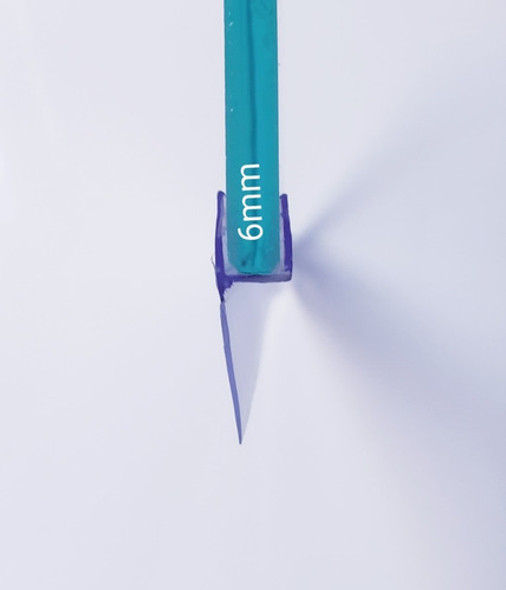 Burlete Para Mamparas Rebatible Pivot 6mm(tira X 2.20mt) 0